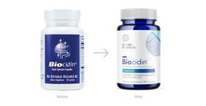 Packaging before and after